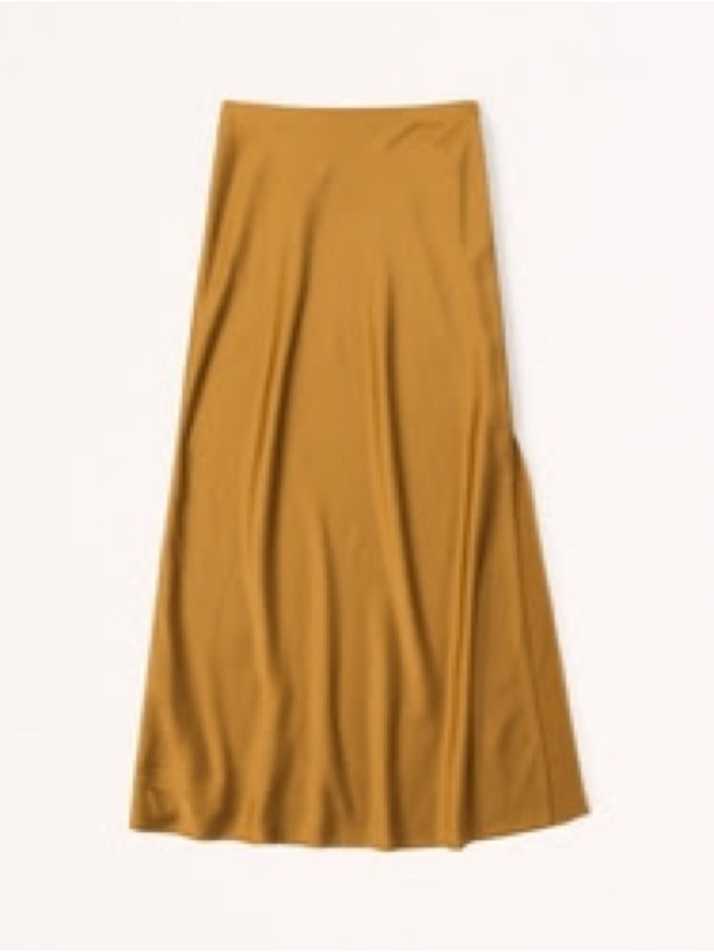 Abercombie Satin Midi Skirt